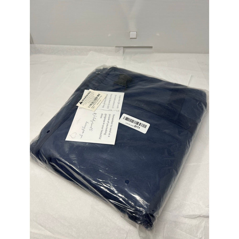 Navy 72" Wedding Dress Garment Bag Travel Trifold Waterproof New